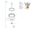Капак за колектор 165 ml, Adapt. DeLaval HCC 150 thumb